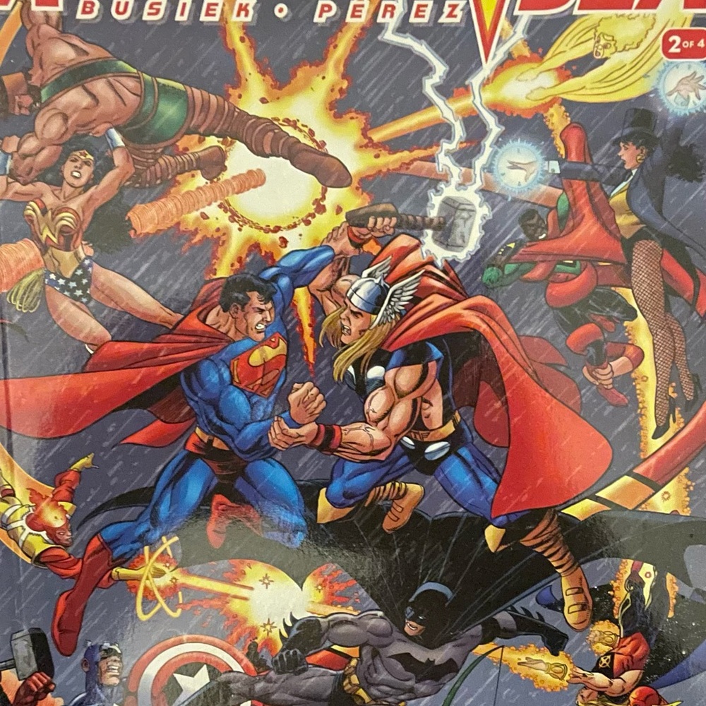 Marvel vs DC Comic Books